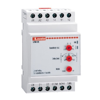 Lovato LVM Level Monitoring Relay 110/415V AC Emptying or Filling Function Automatic Resetting