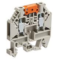 Wieland selos WK 4mm Grey Knife Disconnect DIN Rail Terminal for TS35 & TS32 Rail Single Feed Through WK4 TKM/U/V0 - price per 100