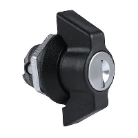 nVent HOFFMAN ALT Black Plastic Wing Handle with Ronis 5333 Key for MAS & MAD Enclosures