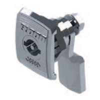 nVent HOFFMAN ALLS Complete Standard 3mm Din Lock for ASR Enclosures