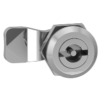 Schneider Spacial S3X Round Chrome-plated Zamak Replacement Lock
