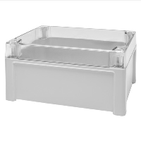 Fibox Tempo Polycarbonate 201 x 163 x 98mmD Enclosure Clear Lid IP65