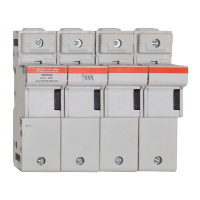 Mersen Modulostar 22 x 58mm 125A Triple Pole & Neutral Fuseholder