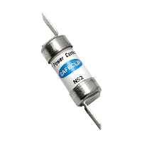 Eaton Bussmann NS 10A gG Fuse BS88 F1 Offset Blade 62mm Overall Length with 13.25mm Blade Length 440VAC Rated