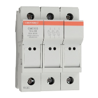 Mersen Modulostar 10 x 38mm 32A Triple Pole Fuseholder