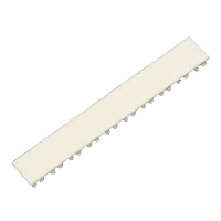 Wieland selos Blank Markers for 4mm Terminals (25 Strips/10) - price per 1 (box/25)