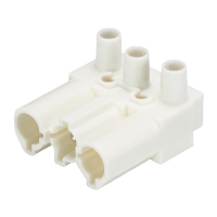 Wieland gesis GST18 3 Pole White Male Connector - price per 100