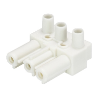 Wieland gesis GST18 3 Pole White Female Connector - price per 100