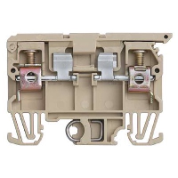 IMO ER 6mm Beige Fuse DIN Rail Terminal for TS35 Rail suitable for 5 x 20mm & 5 x 25mm Fuse - price per 100