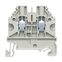 Wieland selos WT 2.5mm Grey DIN Rail Terminal for TS35 Rail Single Feed Through WT2.5 - price per 100
