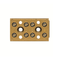 Weidmuller SAK Series BK 4 CRN 4 Pole Terminal Block - price per 100