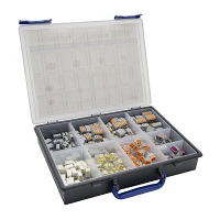 WAGO Installer Box Professional 240 Connectors Box contains 100x Lever Connectors 100x Push Wire Connectors 40x Lighting Connectors