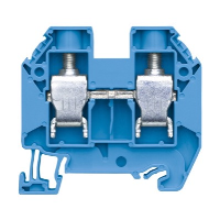 Wieland selos WT 16mm Blue DIN Rail Terminal for TS35 Rail Single Feed Through WT16 BL - price per 100