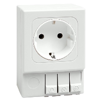 STEGO SD 035 DIN Rail Mounted Electrical Socket without Fuse German