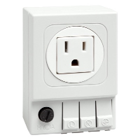 STEGO SD 035 DIN Rail Mounted Electrical Socket with Fuse Canada/USA