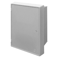 Recessed GRP Electricity Meter Box 600H x 430W x 220mmD Weather Resistant