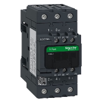 Schneider TeSys D Contactor 3 Pole 50A AC3 22kW 1 x N/C Auxiliary & 1 x N/O Auxiliary 24VAC Coil