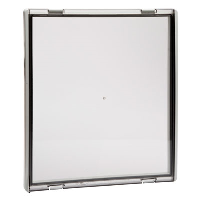 Fibox Polycarbonate 36 Module Hinged Smoked Transparent Cover IP65 331 x 377 x 28mmD