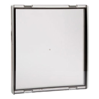 Fibox Polycarbonate 26 Module Hinged Smoked Transparent Cover IP65 331 x 277 x 28mmD