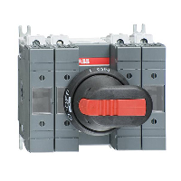 ABB OS 32A 4 Pole Switch Fuse for Base Mounting Switch Mechanism Between 2nd and 3rd Pole Supplied with 161mm Shaft & OHB65J6 Handle