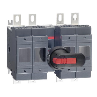 ABB OS 100A 4 Pole Switch Fuse for Base Mounting Switch Mechanism Between 2nd and 3rd Pole Supplied with 161mm Shaft & OHB65J6 Handle