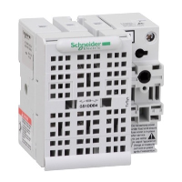 Schneider TeSys GS 32A 4 Pole Switch Fuse for Base Mounting Switch mechanism on right hand side