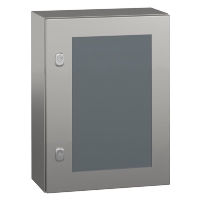 Schneider Electric Spacial S3X Stainless Steel 304L 500H x 400W x 200mmD Wall Mounting Enclosure IP66