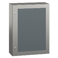 Schneider Electric Spacial S3X Stainless Steel 304L 800H x 600W x 250mmD Wall Mounting Enclosure IP66