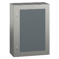 Schneider Electric Spacial S3X Stainless Steel 304L 700H x 500W x 250mmD Wall Mounting Enclosure IP66