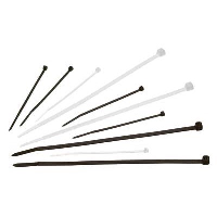 Black Non-releasable Nylon Cable Tie 160 x 4.8mm (HFC160B) - price per 1 (100)