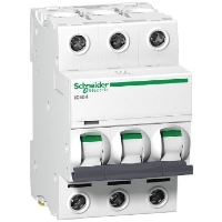 Schneider Acti9 iC60H Three Pole MCB D Curve 50A