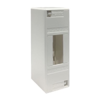 Schneider Electric Mini Opale 2 Module Distribution Enclosure White 130H x 44W x 57mmD