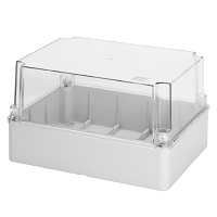 Gewiss 44 CE GWT 300 x 220 x 180mmD Enclosure Clear Lid IP56