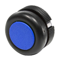 Schneider Harmony XAC Blue Booted Pushbutton Actuator 22.5mm Spring Return