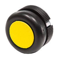 Schneider Harmony XAC Yellow Booted Pushbutton Actuator 22.5mm Spring Return