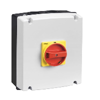 Lovato GAZ 63A 3 Pole Enclosed Isolator IP65 210H x 175W x 121.5mmD