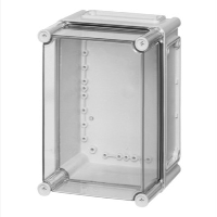 Fibox EK Polycarbonate 280 x 190 x 130mmD Enclosure Clear Lid IP66/67