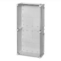 Fibox EK Polycarbonate 560 x 280 x 130mmD Enclosure Clear Lid IP66/67