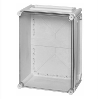 Fibox EK Polycarbonate 380 x 280 x 180mmD Enclosure Clear Lid IP66/67