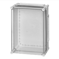 Fibox EK Polycarbonate 380 x 280 x 130mmD Enclosure Clear Lid IP66/67