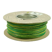 Clynder Tri-rated 1.0mm Green/Yellow Tri-Rated Cable - price per 1 (100m)