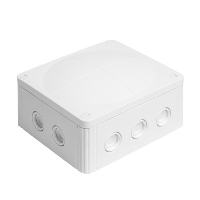 WISKA COMBI 1210 WH Polypropylene 160 x 140 x 81mmD Enclosure White IP66