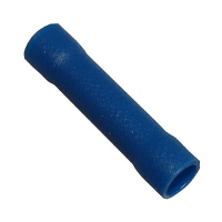 Insulated Blue Butt Crimp for 0.75-2.5mm Cable - price per 1 (100)