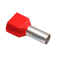 10mm Red Double Ferrule French - price per 1 (100)