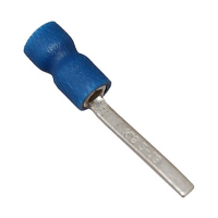 Insulated Blue Blade Crimp 18mm Long for 0.75-2.5mm Cable - price per 1 (100)