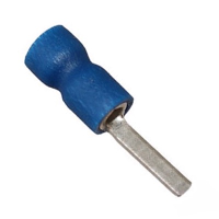 Insulated Blue Blade Crimp 9mm Long for 0.75-2.5mm Cable - price per 1 (100)