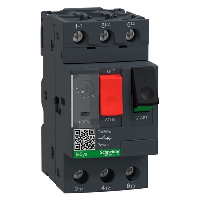 Schneider TeSys GV2 9 - 14A Motor Circuit Breaker with Pushbutton Control Motor Rating 5.5kW