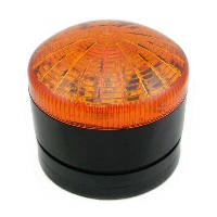 STX Xenon Beacon Black Base Amber Lens 115-240V AC IP65 Flashing