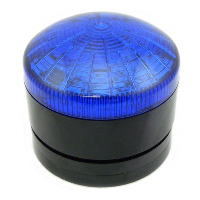 STX Xenon Beacon Black Base Blue Lens 10-28V AC/DC IP65 Flashing