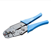 Partex Ratchet Crimping Tool for Red, Blue & Yellow Insulated Terminals 0.5 - 6mm